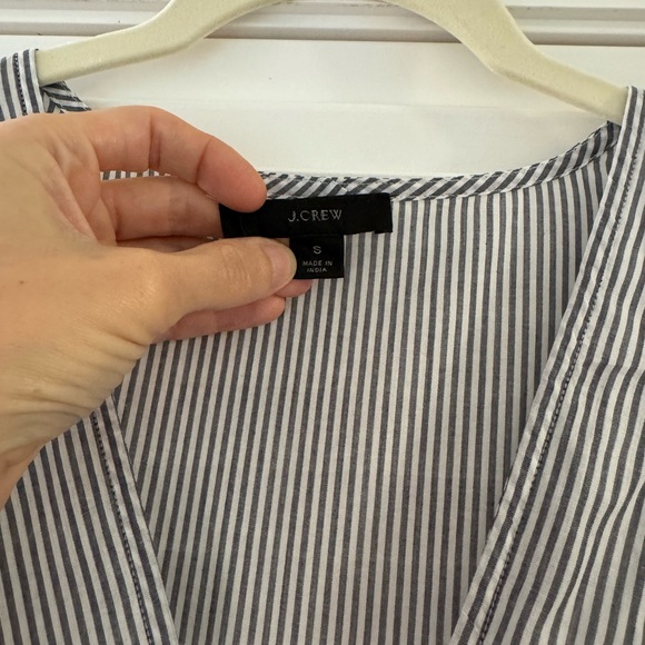 J. Crew Ruffle-sleeve cotton voile dress - Picture 3 of 5